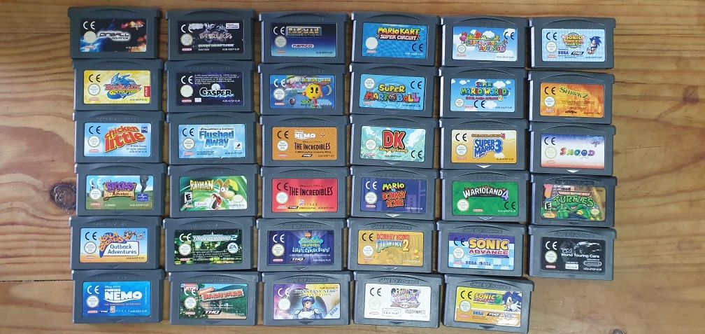 Jogos gameboy advance