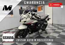 Suzuki GSX Salon Polska, podgrzewane manetki, biała perła zadbany DOSTAWA