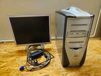 Komputer stacjonarny AMD Phenom X4 955 SSD 120 GB 4GB RAM Monitor LG
