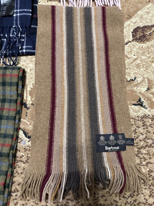 Barbour Kiltane Avoca Begg шарф шерсть