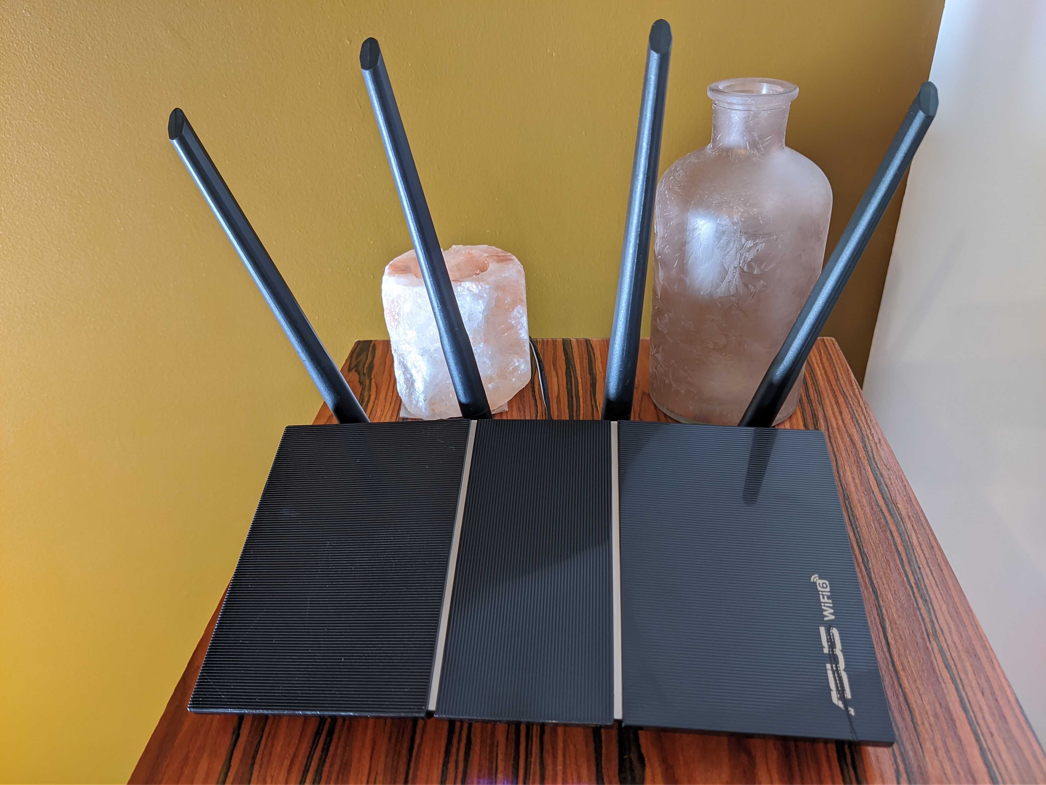 Router ASUS RT-AX57, AiMESH, AX3000, WiFi6, QoS, Gwarancja, FV23