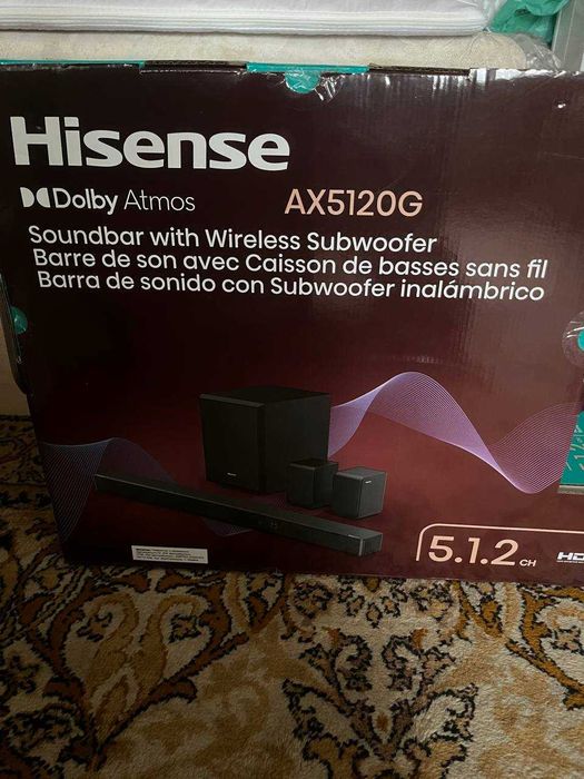Саундбар для домашнего кинотеатра Hisense AX5120G