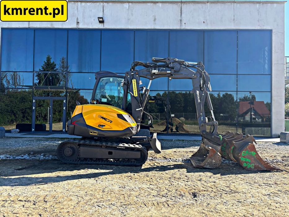 Mecalac 6 MCR MINI-KOPARKA 2020R. | JCB 8035 VOLVO ECR 48 25 CAT 308 KUB