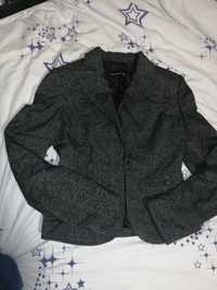 Пиджак серый с пуговочками 70полиэстр/30вискоза