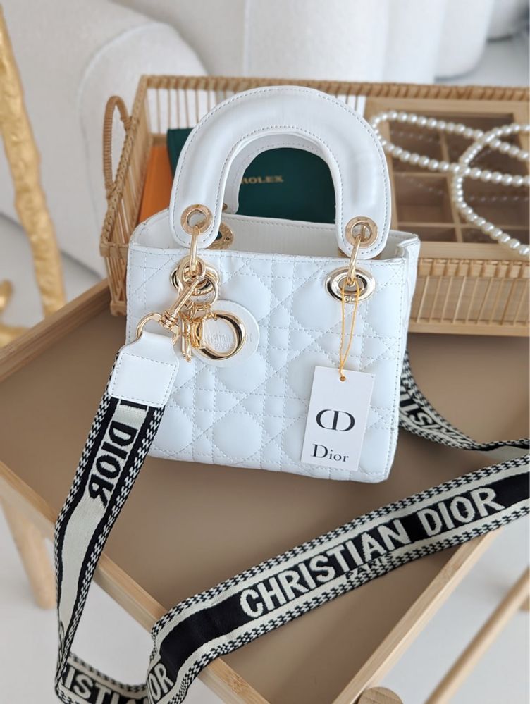 Сумка LADY DIOR міні широкий ремінь