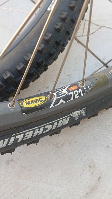 Rodas mavic 26.5" DH bicicleta anos 2000