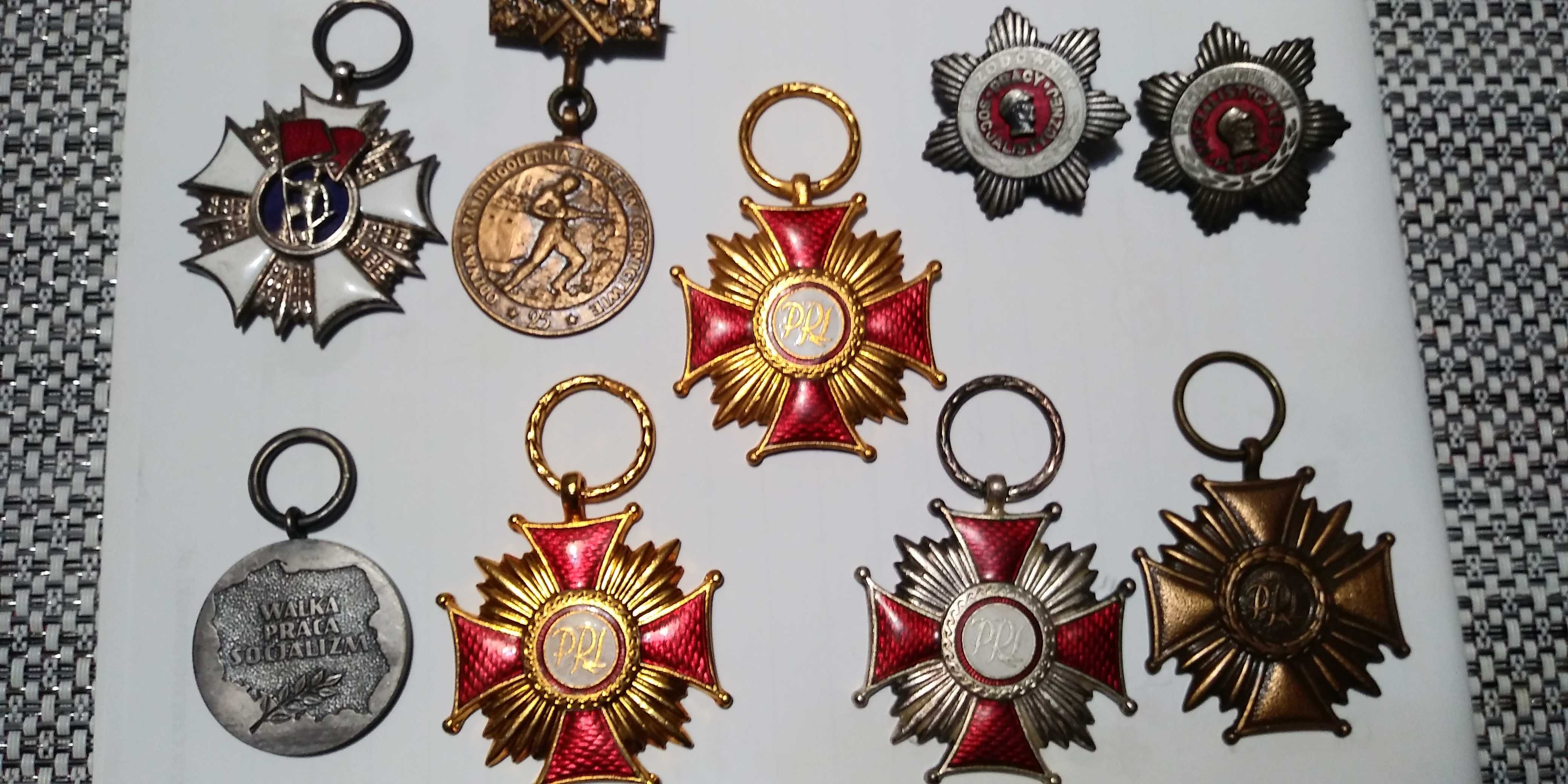 medale z czasów PRL