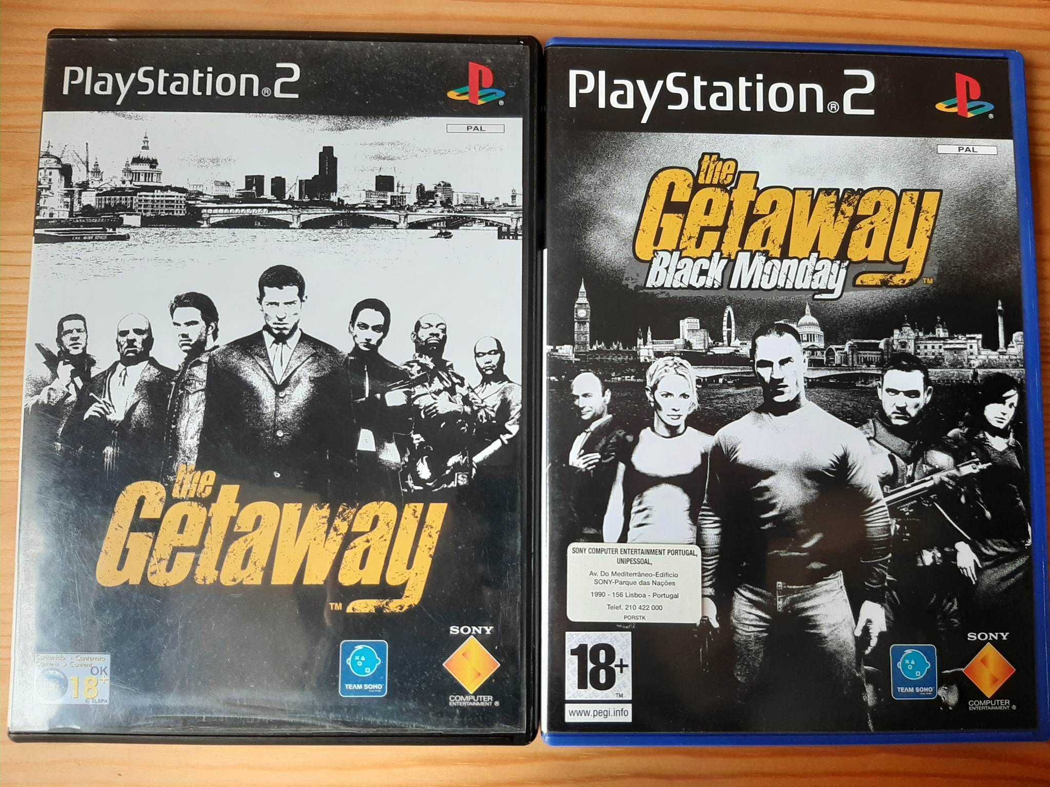 The Getaway e The Getaway Black Monday PS2