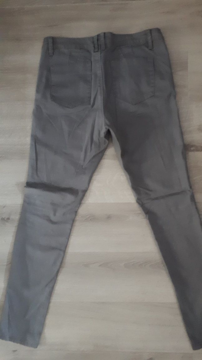 Spodnie jasnoszary jeans r.40 Mohito