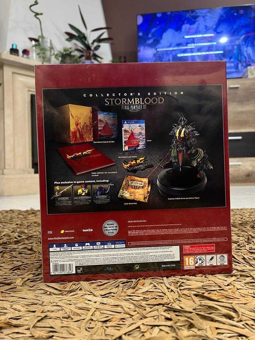 Coffret Final fantasy 14 xiv stormblood collector edition novo