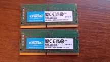 CRUCIAL DDR4 16 GB (2x8) 3200 MHz SODIMM (Laptop / Notebook) - 100% OK