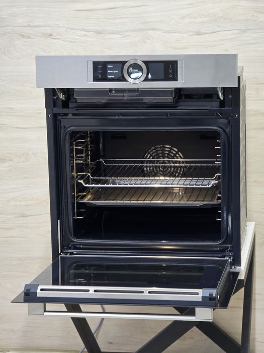 Духовка + Пароварка Bosch 8 series 2в1  60/60 Хороший стан