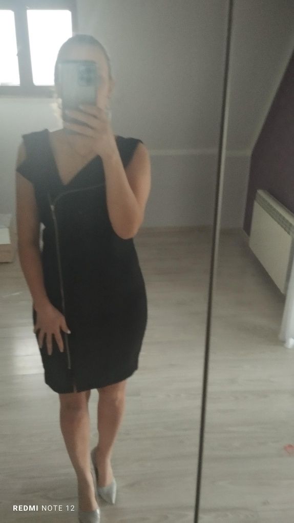 Sukienka mini czarna Mohito M wesele
