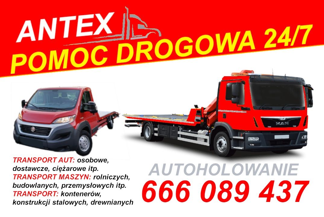 Pomoc drogowa transport Mińsk Mazowiecki