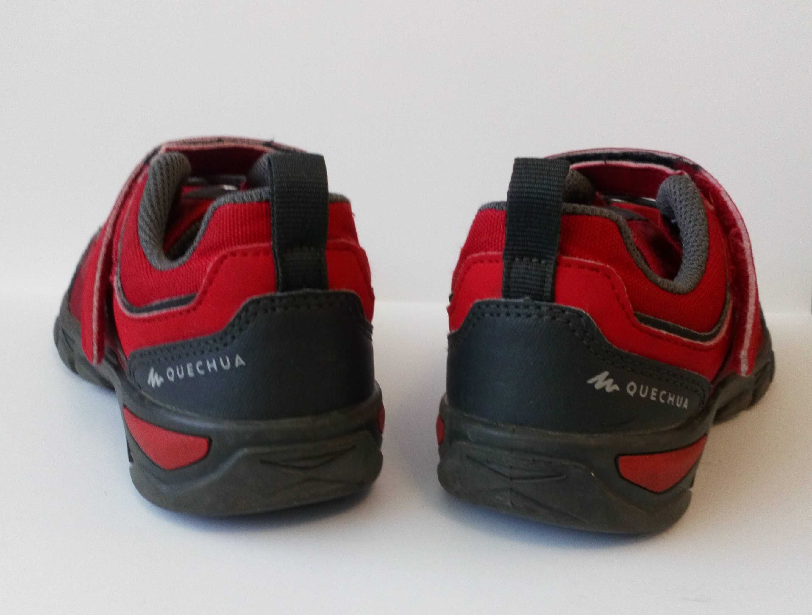 QUECHUA buty turystyczne czerwone dla dziecka, rozm 31