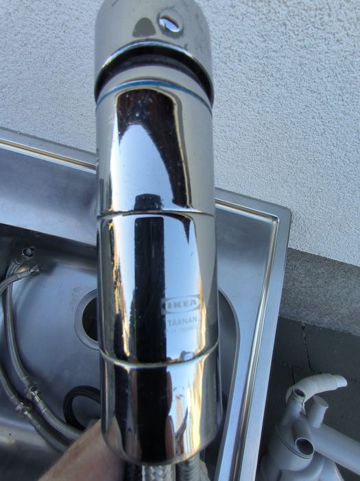 Zlew BOHOLMEN Bateria TÄRNAN Odpływ IKEA komplet do kuchni pralni