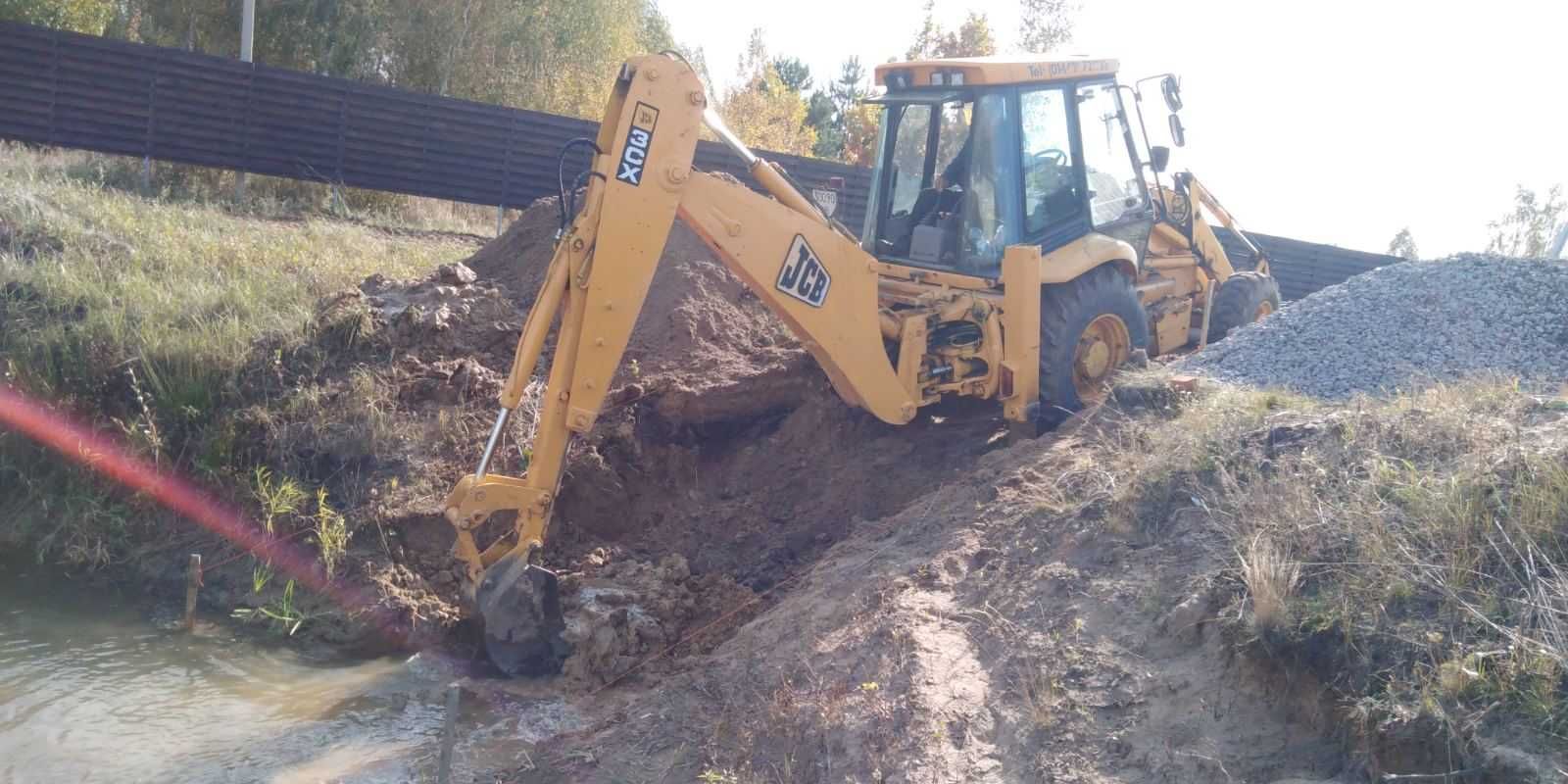 Послуги экскаватора JCB 3CX