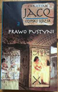 Książka - Christian Jacq „Egipski sędzia tom 2: Prawo pustyni”