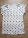 Bawelniana, bluzka ,t- shirt damski marki Reserved rozmiar M/L