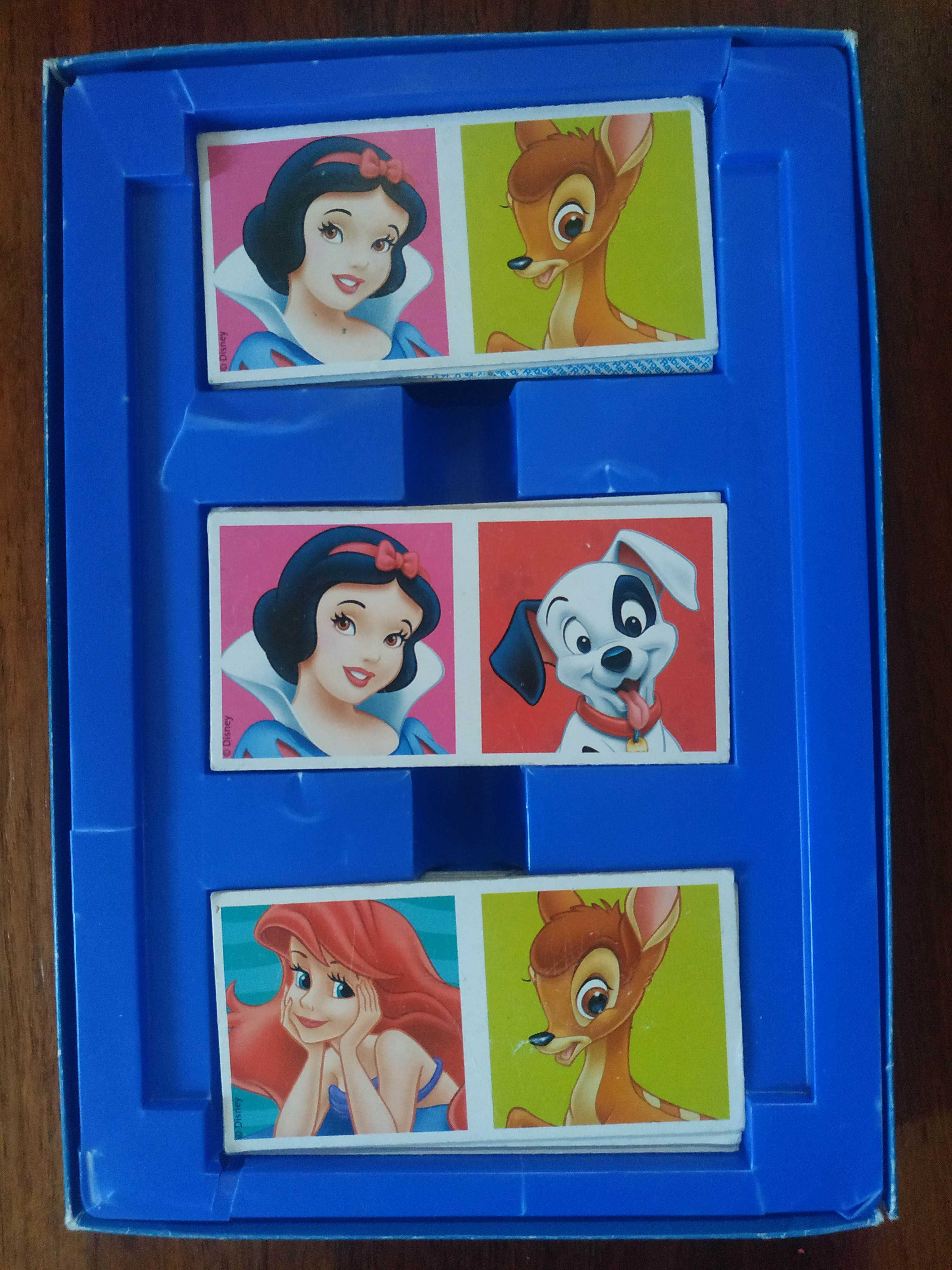 Domino Disney Ravensburger Śnieżka Bambi Arielka