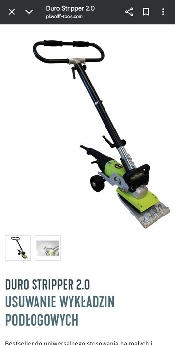 Maszyna do usuwania wykladziny