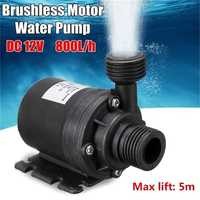 bomba de água submersível DC 12V, 800L