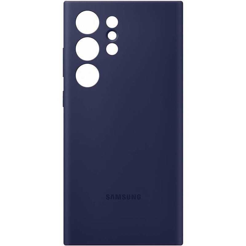 Оригинальный чехол Samsung Galaxy S23 Ultra SM-S918 Silicone Case Navy