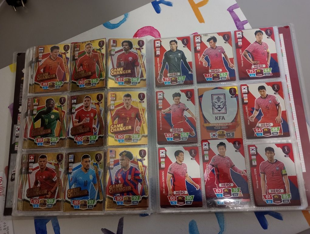 Kompletny album Qatar Panini 2022 Fifa World Cup