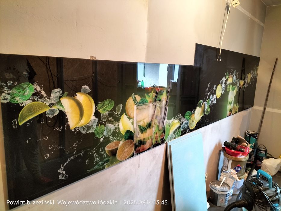 Szyba do kuchni 2 szt