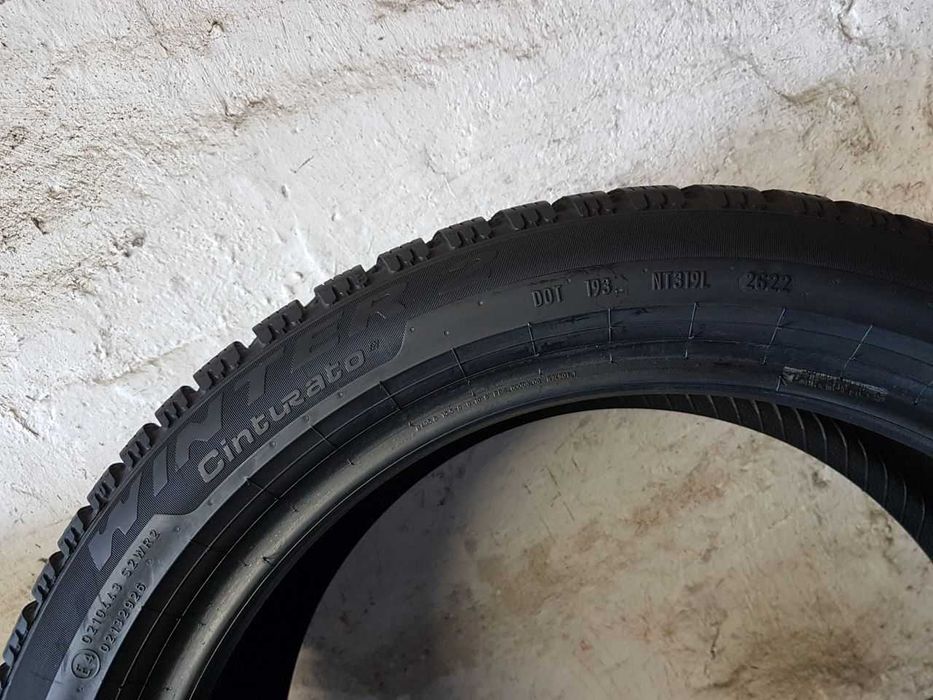 Dwie Opony zimowe 205/50R17 8,5mm Pirelli Cinturato Winter 2 2022r