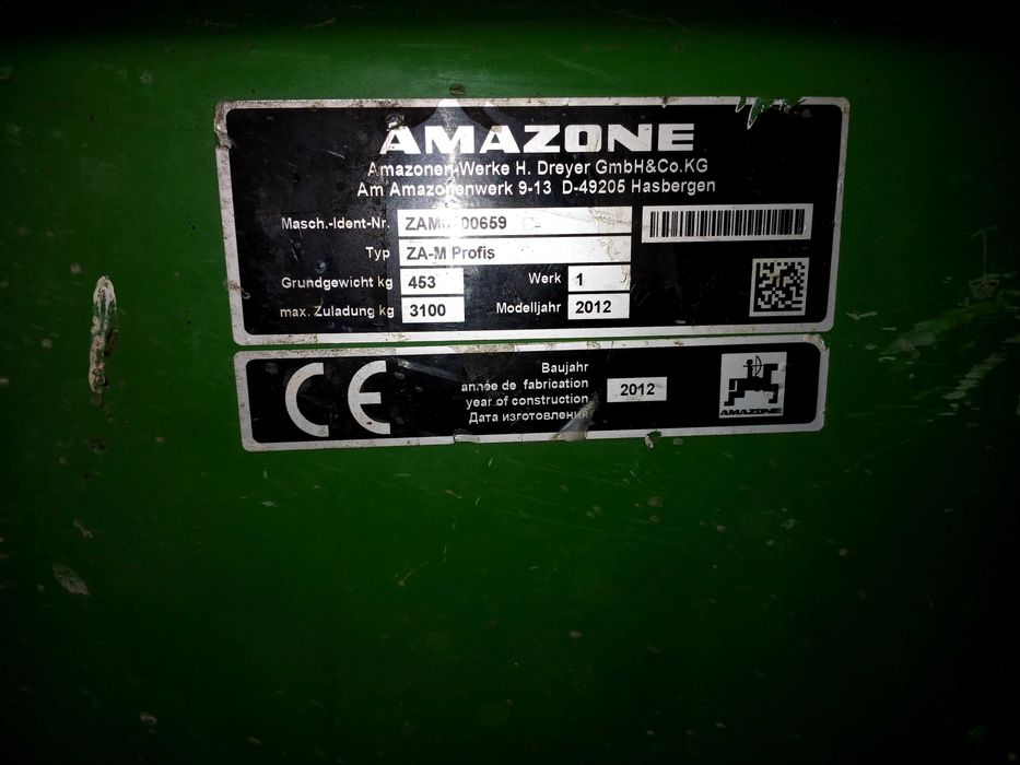 Rozsiewacz Amazone ZAM Profis