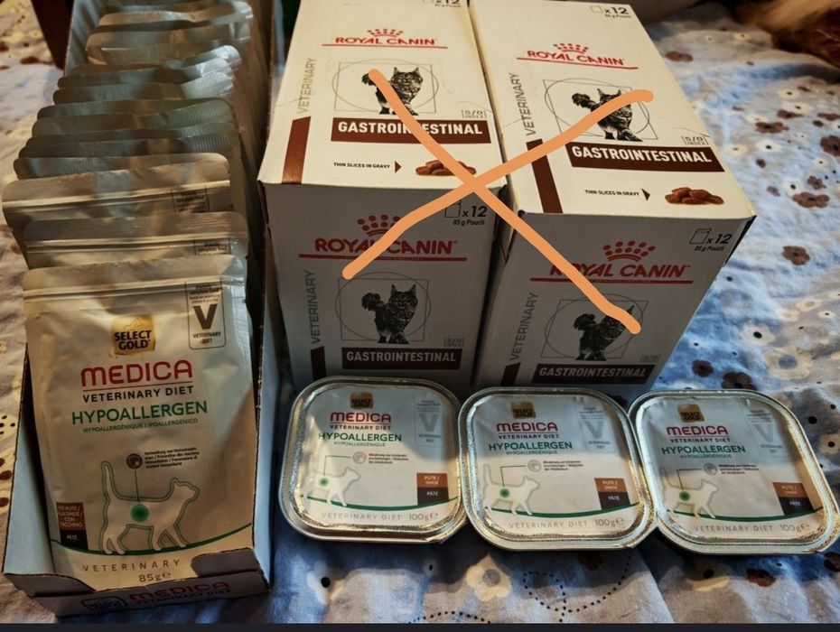 Sprzedam karmę weterynaryjną Medica