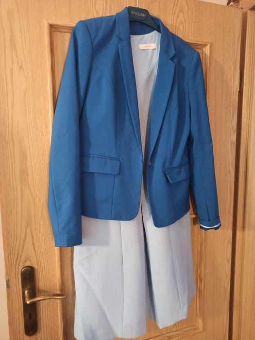 Sukienka i żakiet r. 38 i 36