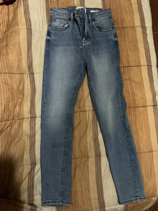 Calças skinny homem