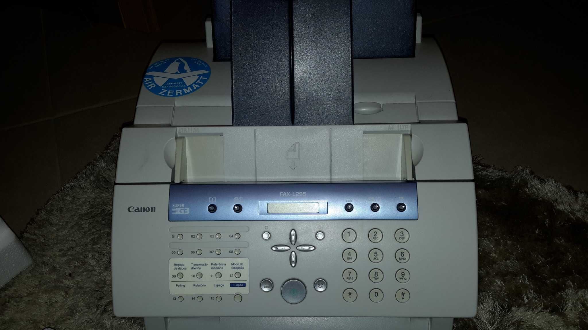 Fax e impressora  CANON L 295