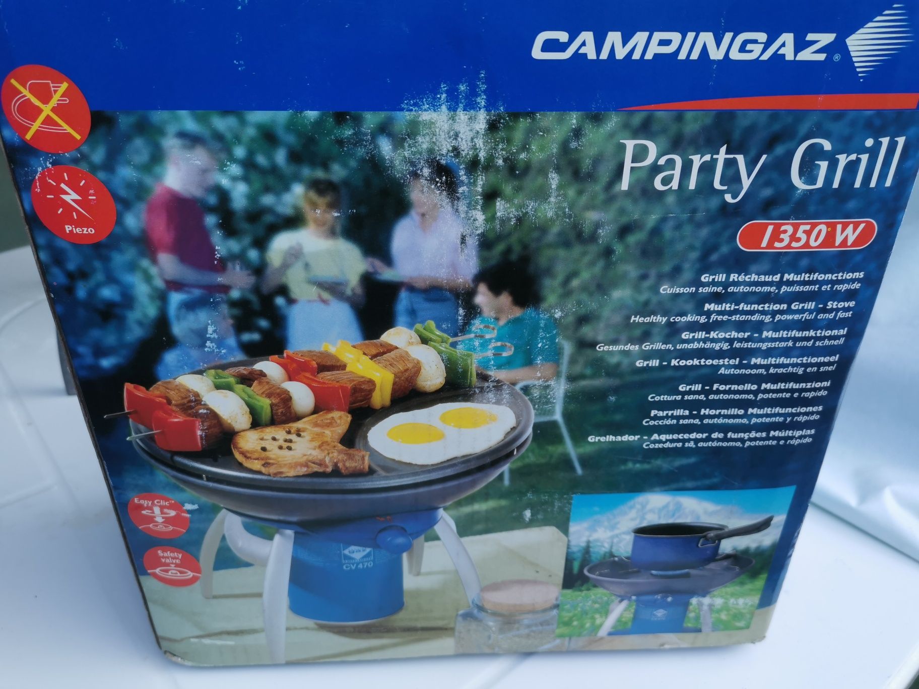 Grill Campingaz Party PG2+ dodatkowa patelnia