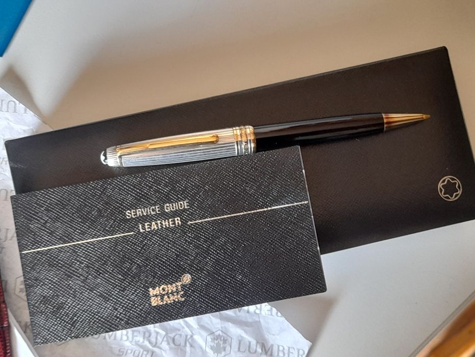 Montblanc Meistetstuck Lapiseira prata
