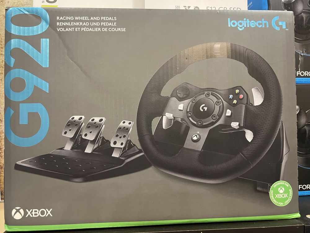 Kierownica Xbox One Series Logitech g920 - sklep Just Play