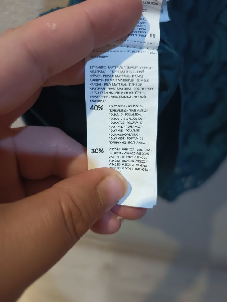 Sukienka letnia damska hiszpanka koronkowa S Reserved