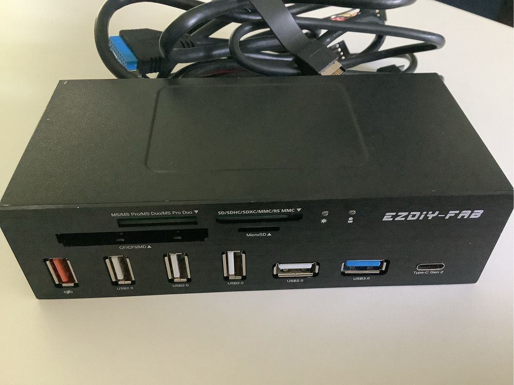 Ezdiy-Fab USB  panel przedni Nowy