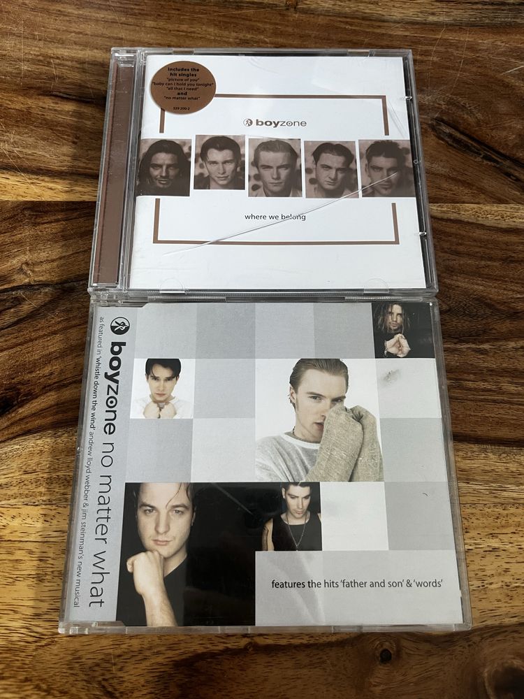 Zestaw 2 płyt CD Boyzone płyty