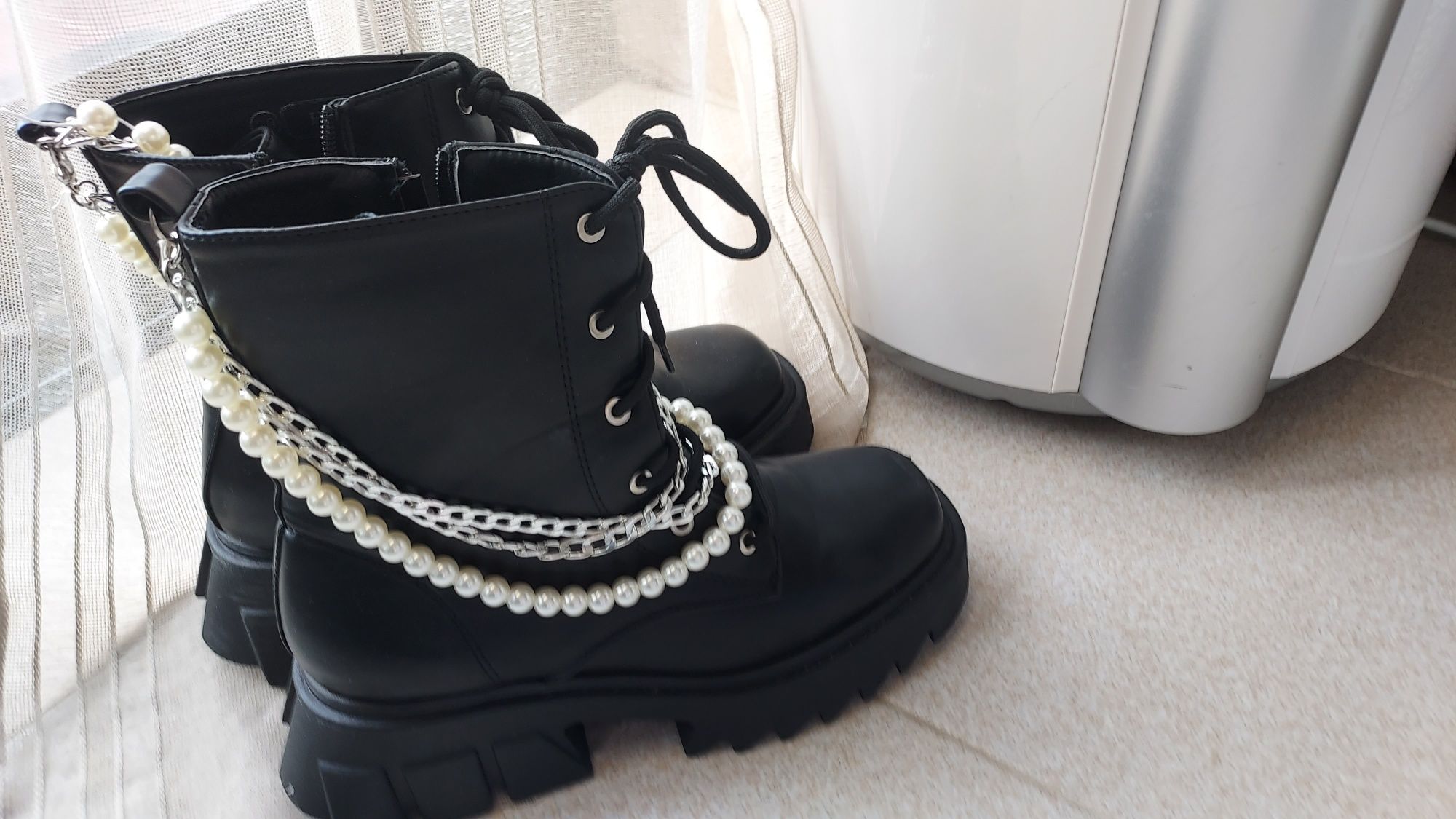 Botas pretas Tam 39