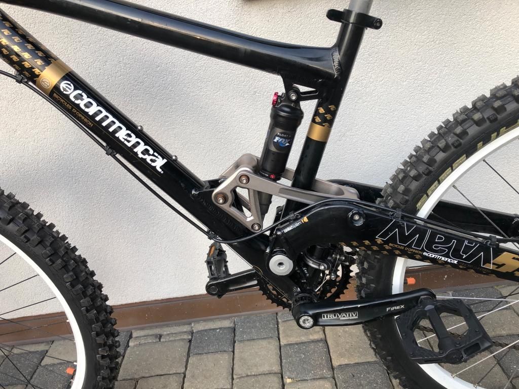 Rower górski full suspension Commencal