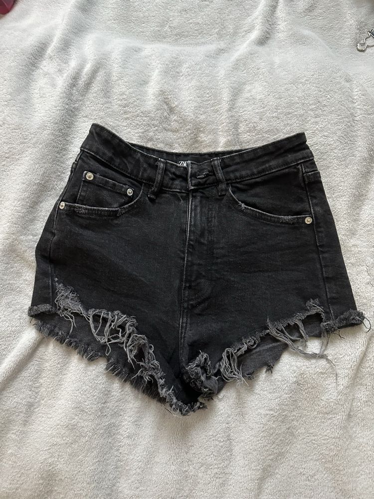 Короткі джинсові шорти h&m, zara