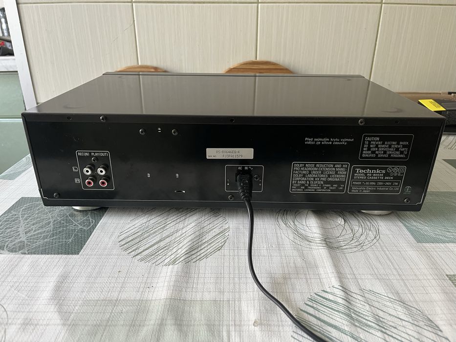 Magnetofon Technics RS-BX646 3 Head