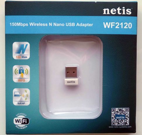 Wi-Fi USB адаптер netis WF2120 міні