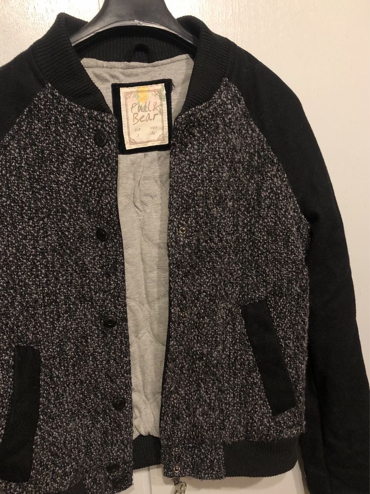 Bomberka bluza boucle Pull&Bear