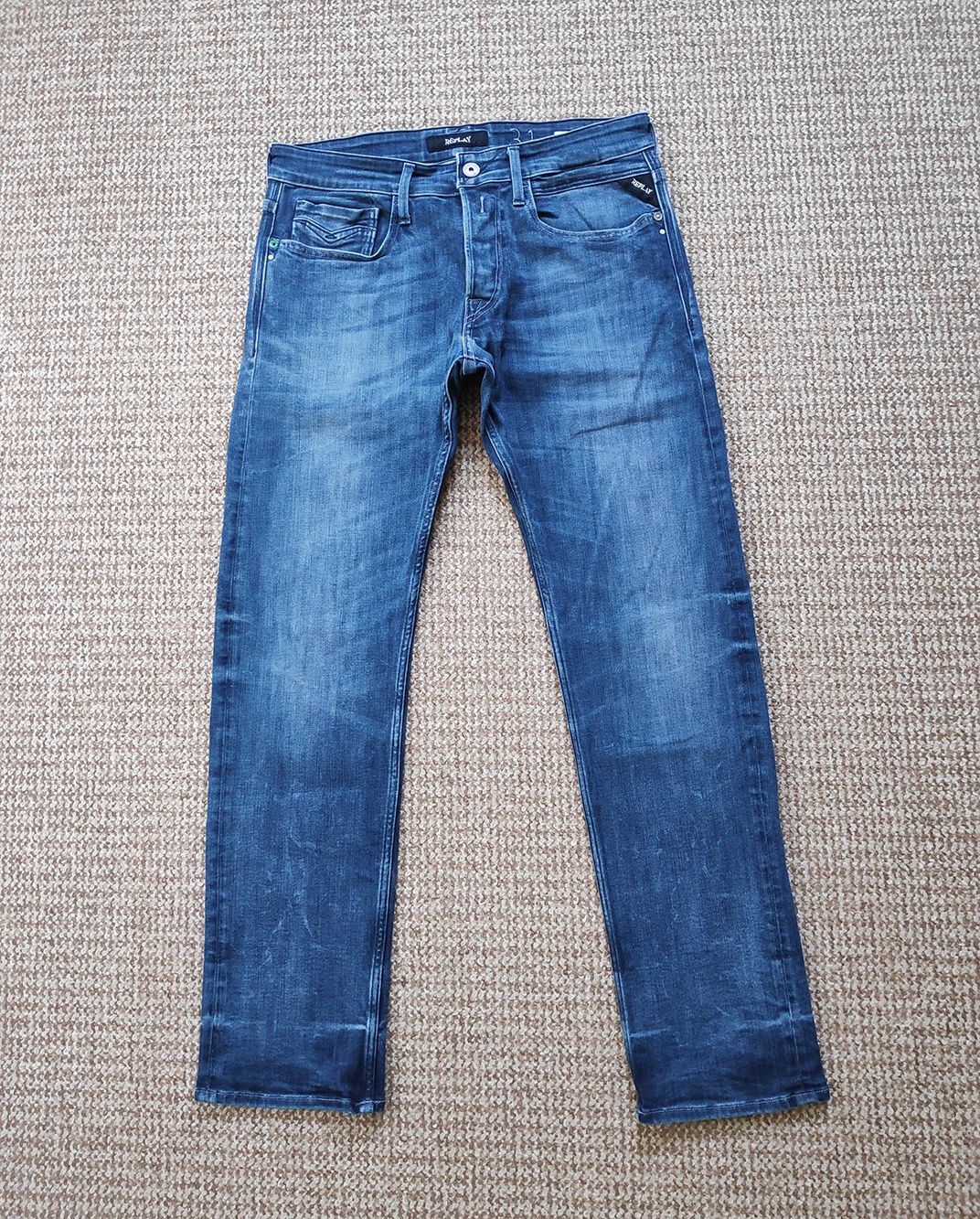 Replay newbill джинсы голубые оригинал W32 L32