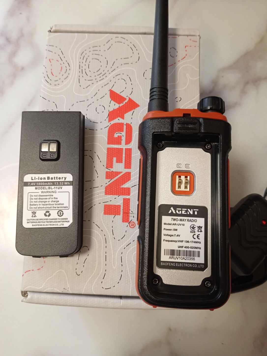 Рация Agent ar-uv10