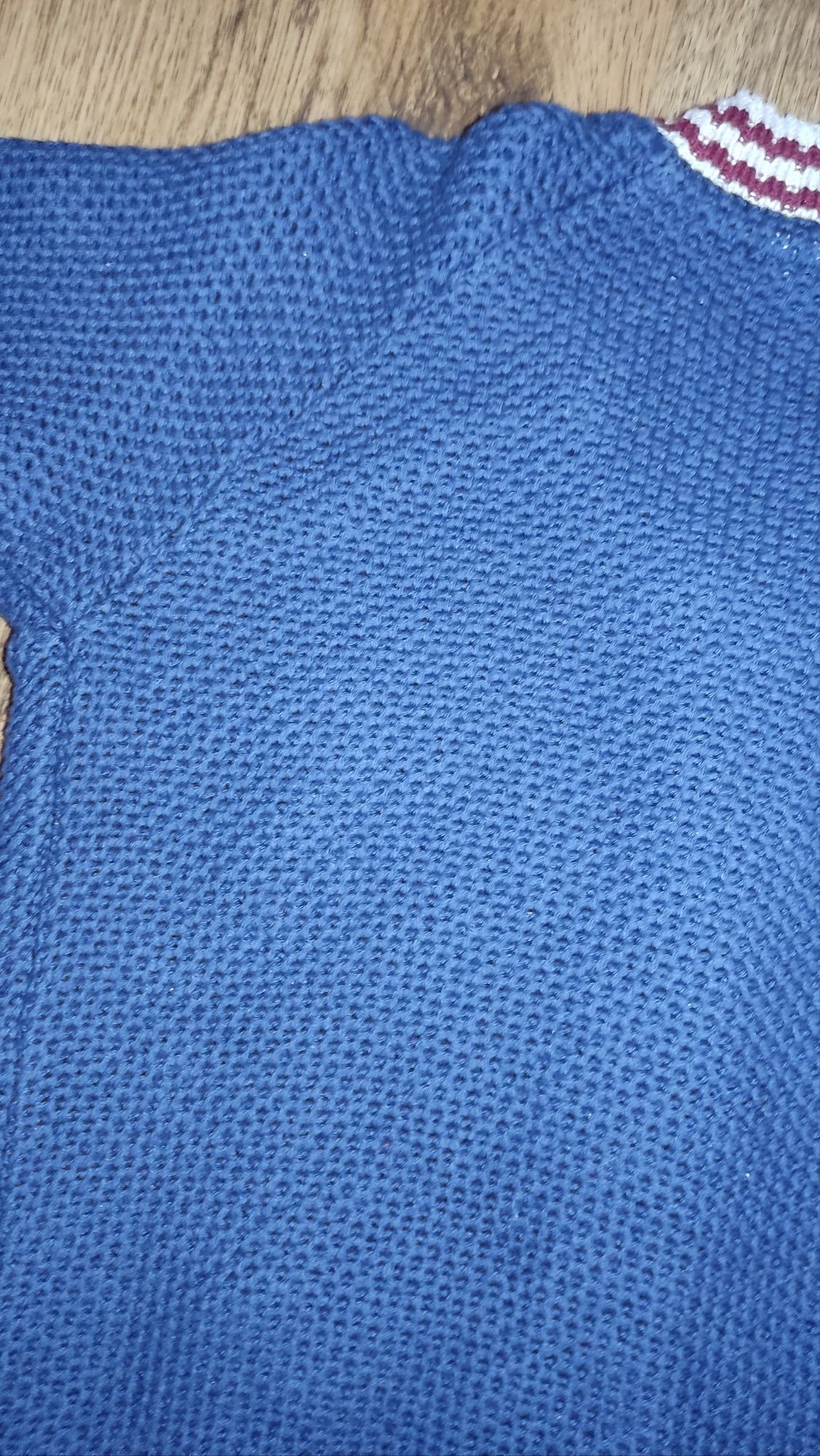 Elegancki Sweter  sweterek z zamkiem 98/104